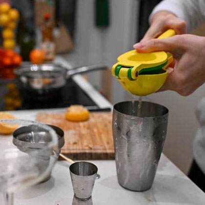 Sitruspresser og skrellere