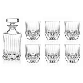 Adagio-pakken - 6 glass og 1 whiskykaraffel