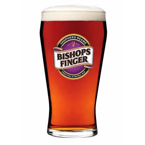 Bishops Finger ølglass, pint