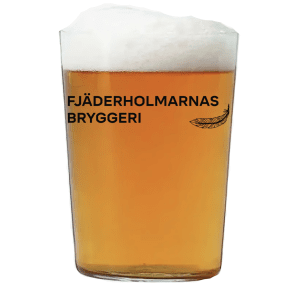 Fjäderholmarnas Bryggeri ølglass Bodega 51 cl