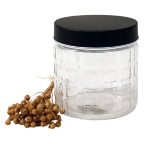 Glasskrukke med skrulokk 80 cl