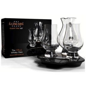 Glencairn Tasting Set - med håndlaget treplate