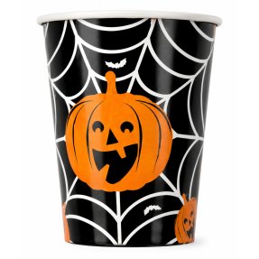 Halloween papirkrus 8-pakning