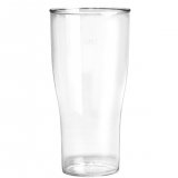 Plastglas Ölglas plast stapelbart