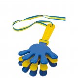 Håndklapper, blå-gul