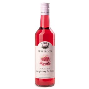 Miss Bloom Bringebær- og rosesirup – Make Me Blush – 50 cl