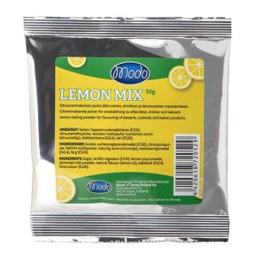 Modo Lemon Mix 50 g – Frisk sitronmiks til drinker og baking m.m.