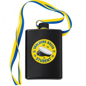 Plastlommeflaske til studentfeiring 22 cl