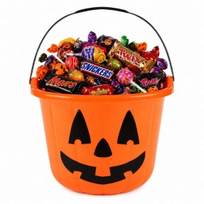 Halloween godteribøtte, gresskar