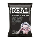 Real Chips - havsalt og sort pepper 35 g
