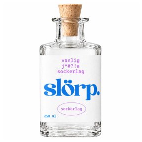 Slörp Svensk sukkerlake 25 cl