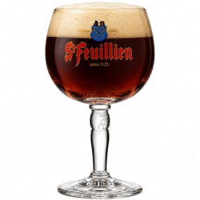 St Feuillien ølglass