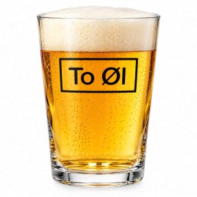 To Øl Bodega ølglass 40 cl