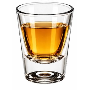 Shotglass whiskey 4,4 cl