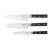 Asama knivsett, 3 kniver