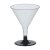 Cocktailglas plast 10 cl glasklar 20-pack