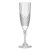 Champagneglas Crystal Effect i skuren plast 4 st