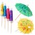 Parasoll blandede farger 144 stk