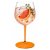 Gin & Tonic plast glass oransje stilk/fot 58 cl - Tritan
