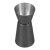 Jigger vendbar 2,5-5 cl Gun Metal sort