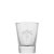 Jim Beam whiskeyglas tumbler baksida