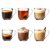 La Rochère Ouessant Kaffeglass med hank 27 cl – 6-pakning