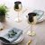 Gullglass vinglass - Cocktailglass i gull 50 cl 2-pakning