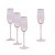 Soft Pink Flute Champagneglas 22 cl 4-pack