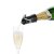 Champagnekork med helletut – Svart