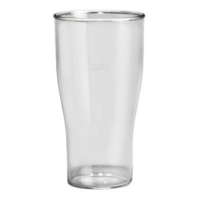 Plast ølglass 36 cl 5-pak