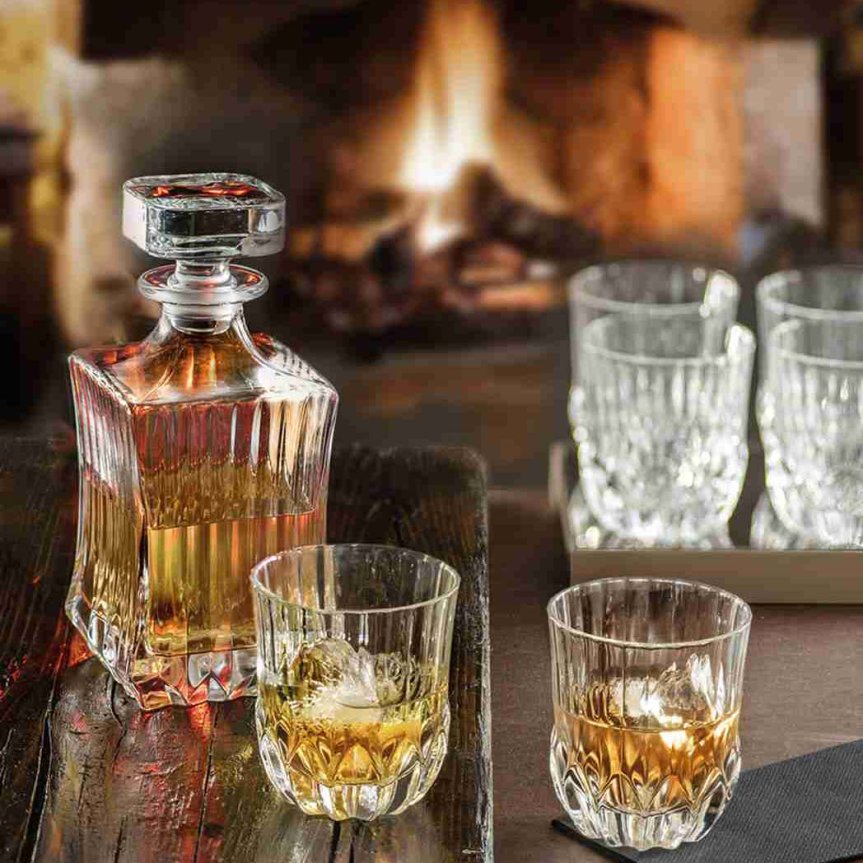 Zoom bilde av Adagio-pakken - 6 glass og 1 whiskykaraffel