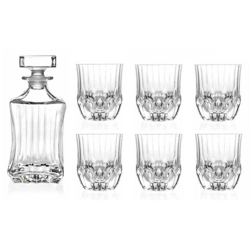 Zoom bilde av Adagio-pakken - 6 glass og 1 whiskykaraffel