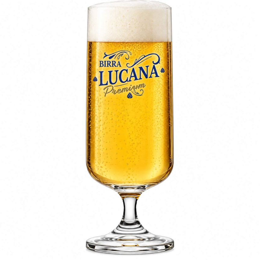 Zoom bilde av Birra Lucana ølglass 40 cl
