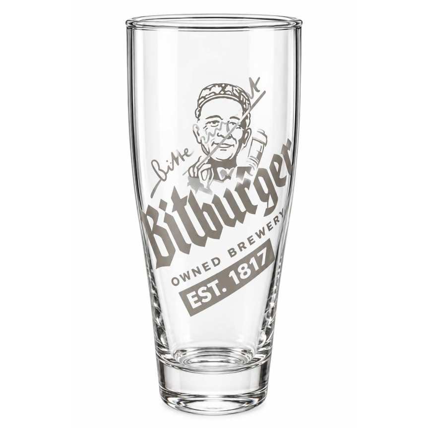 Zoom bilde av Bitburger ølglass 50 cl