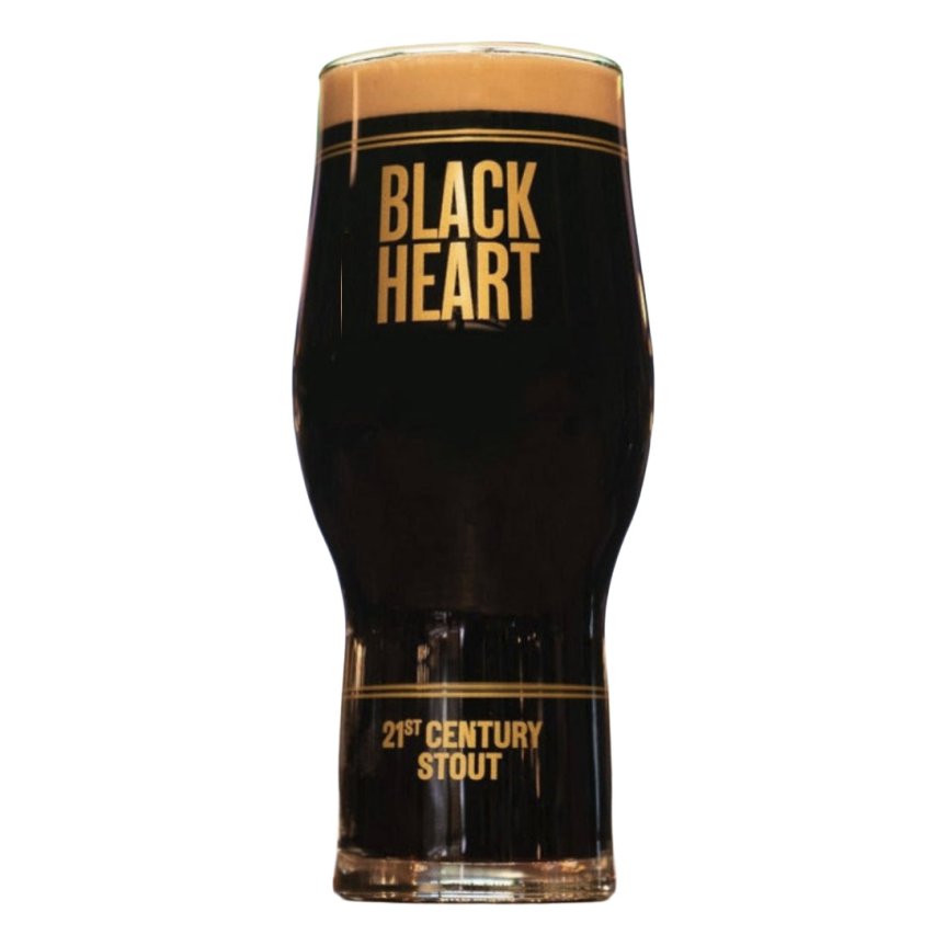 BrewDog Black Heart ølglass 1 pint