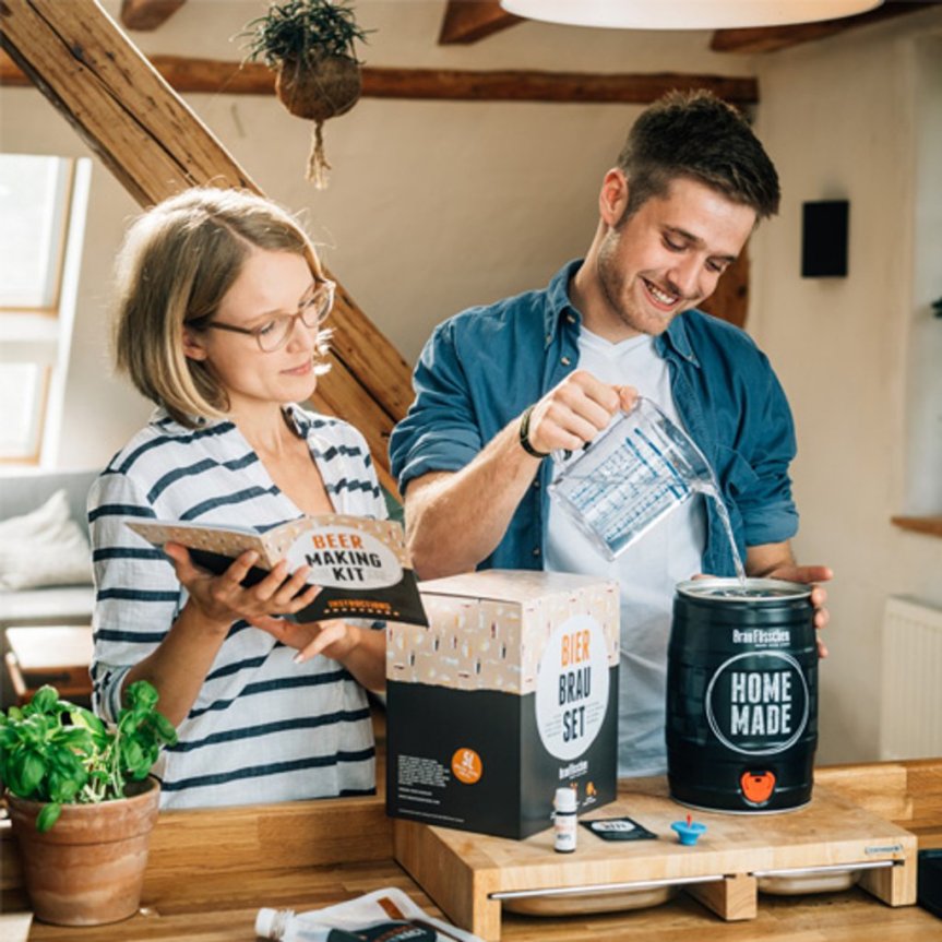 Brew Barrel hjemmebryggersett - Lager