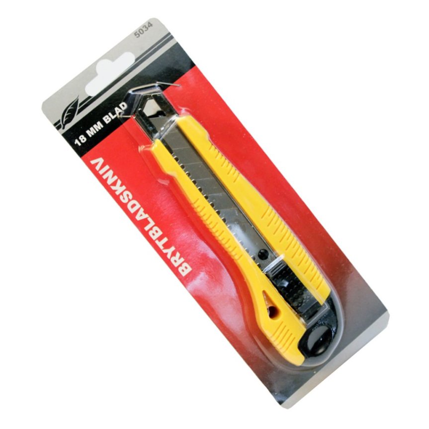 Knekkblad kniv 18 mm blad