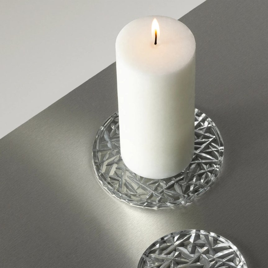 Zoom bilde av Carat glassbrikker i krystall 2-pakning