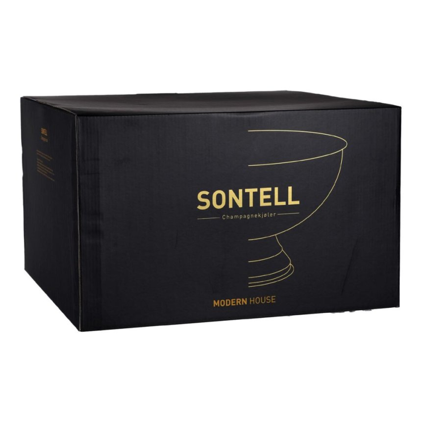 Champagnekjøler gull 10 liter