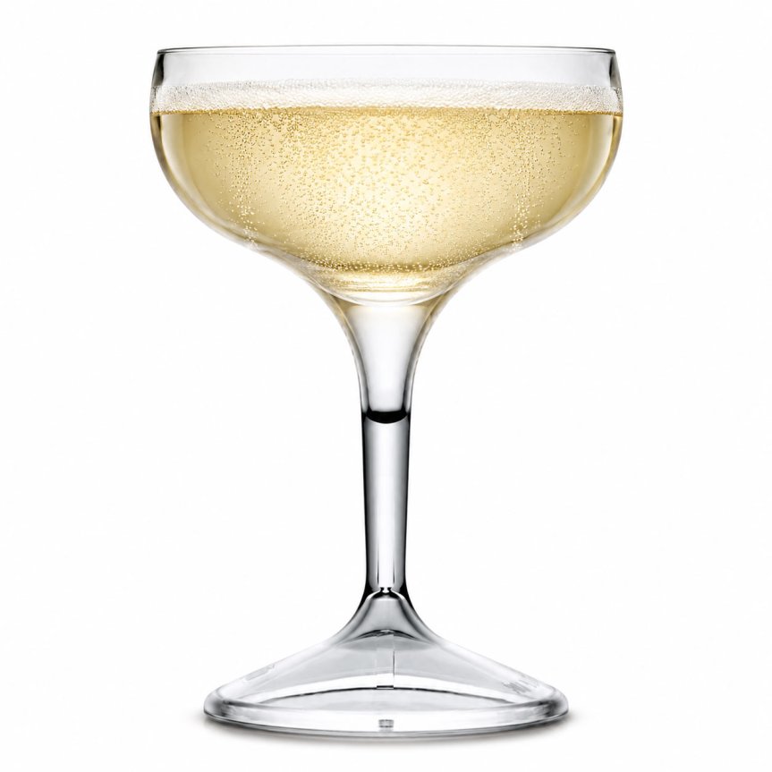 Zoom bilde av Tinto champagneglass coupé i plast 25,5 cl
