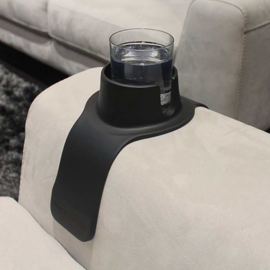 Couch Coaster drinkunderlag svart