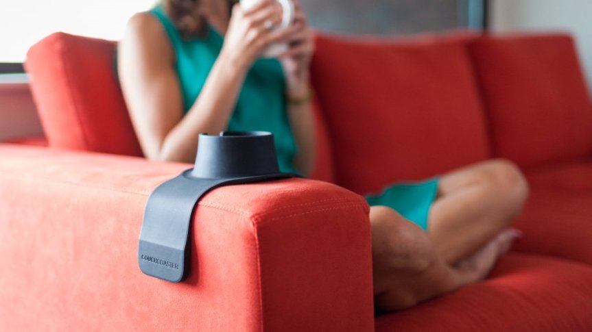 Couch Coaster drinkunderlag svart