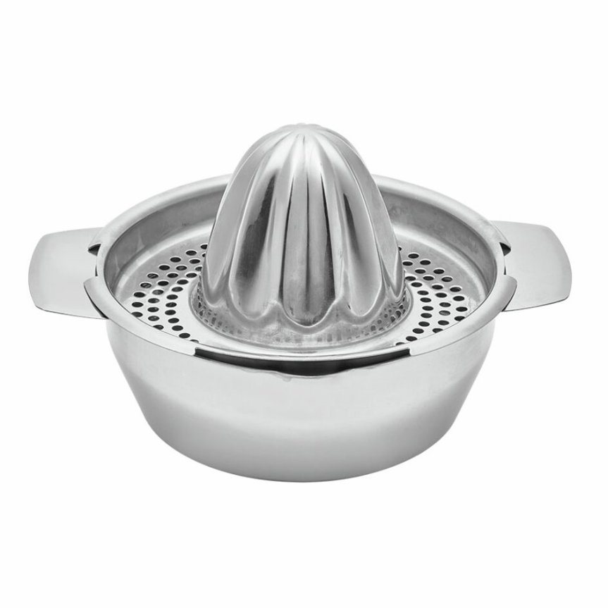 Sitronpresse i rustfritt stål