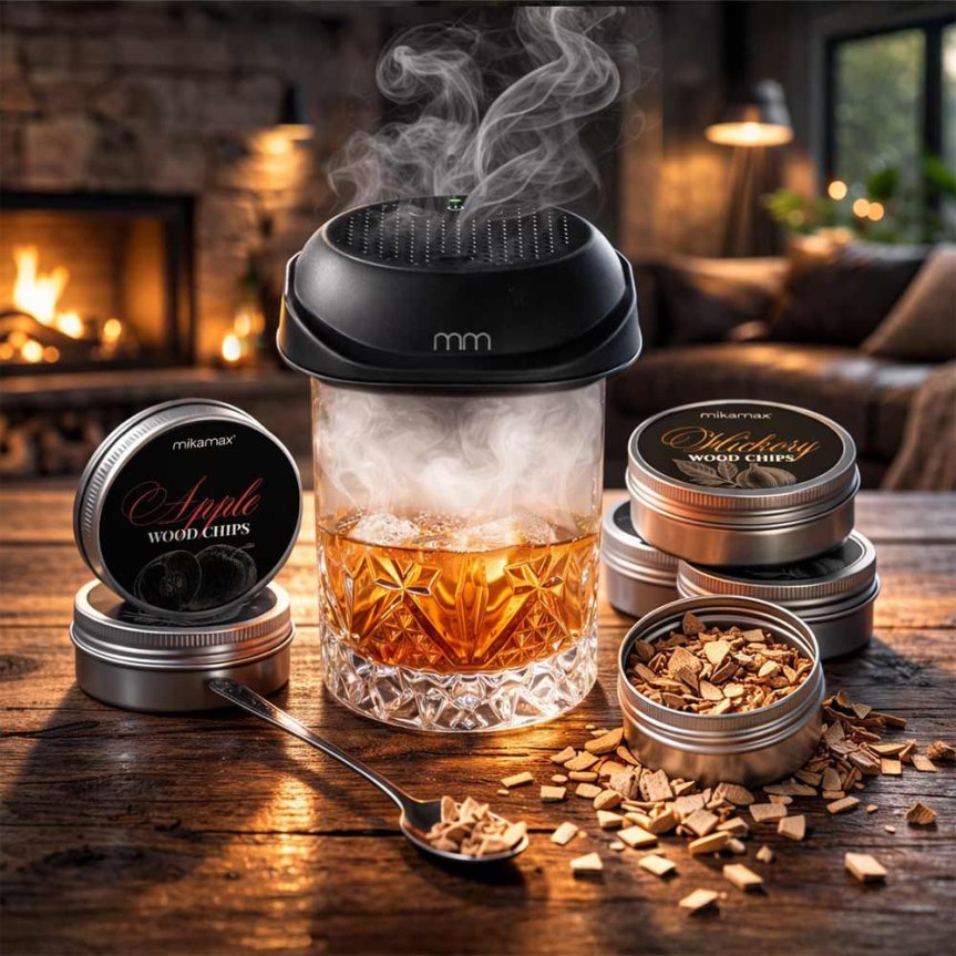 Elektrisk cocktail smoker – oppladbar