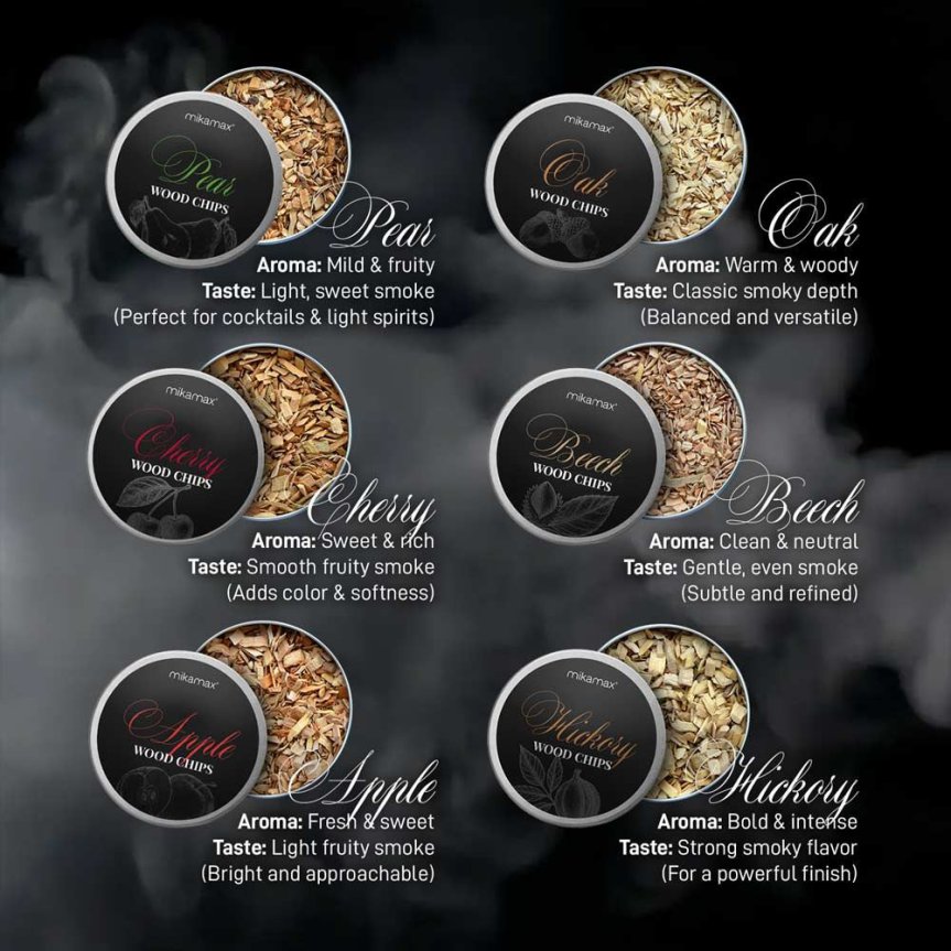 Elektrisk cocktail smoker – oppladbar