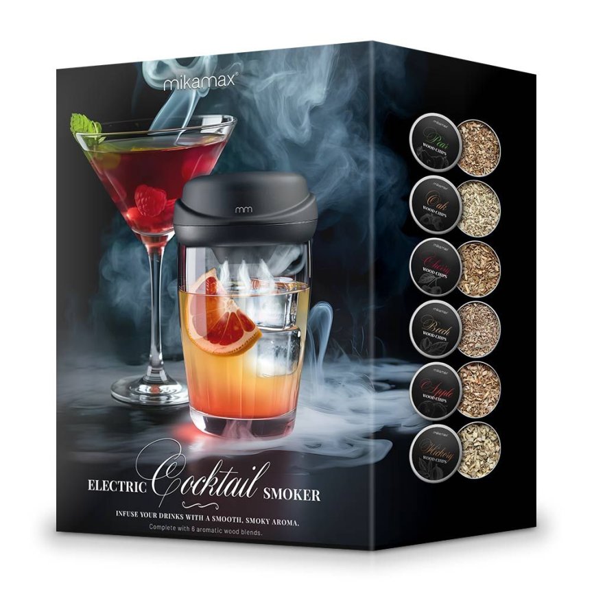 Elektrisk cocktail smoker – oppladbar