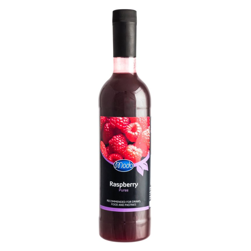 Bringebærpuré Modo 75 cl PET-flaske