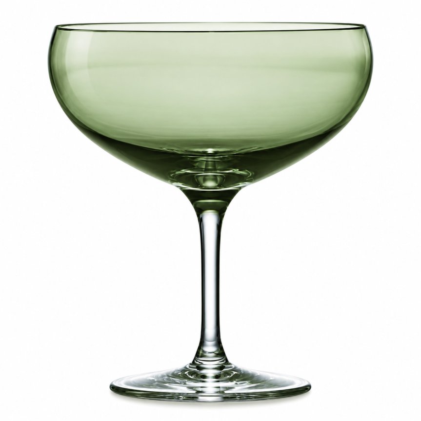 Zoom bilde av Magnor Happy Champagne glass Grønn Coupe 28 cl