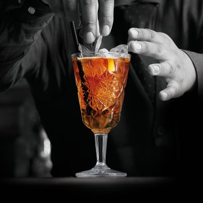 Hobstar Wine cocktail / vinglass