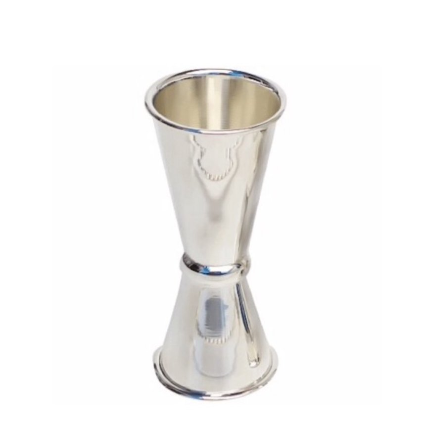 Jigger japansk stil - sølvbelagt 3 - 4,5 cl